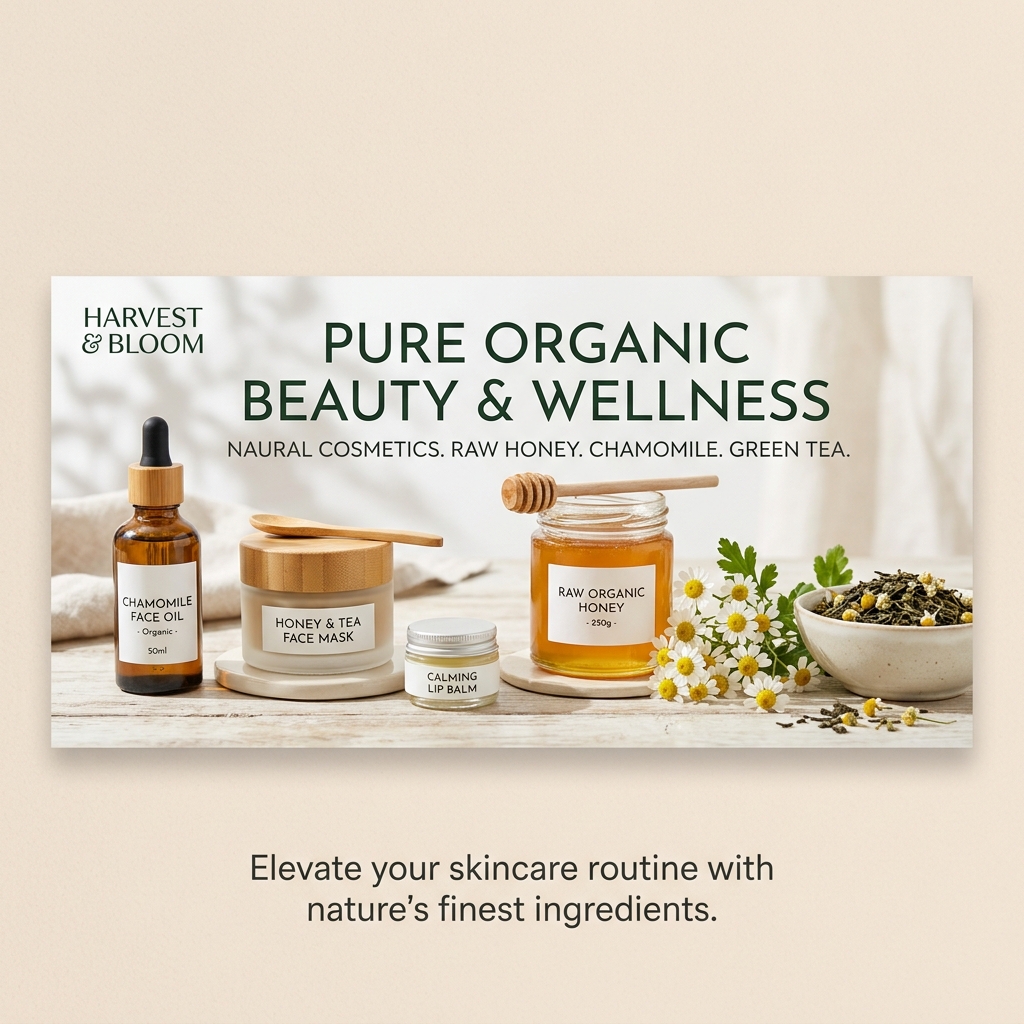 Sélection de produits biologiques et naturels